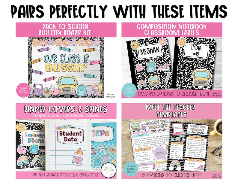 School Supply Bulletin Board Alphabet Letters Classroom Decor Teacher Printable Seasonal Decor for Education Back to School Classroom Theme image 8