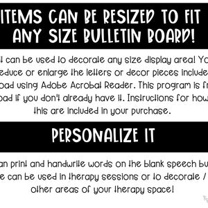 Speech Therapy Room Decor, Bulletin Board Kit, Cactus Themed Speech ...