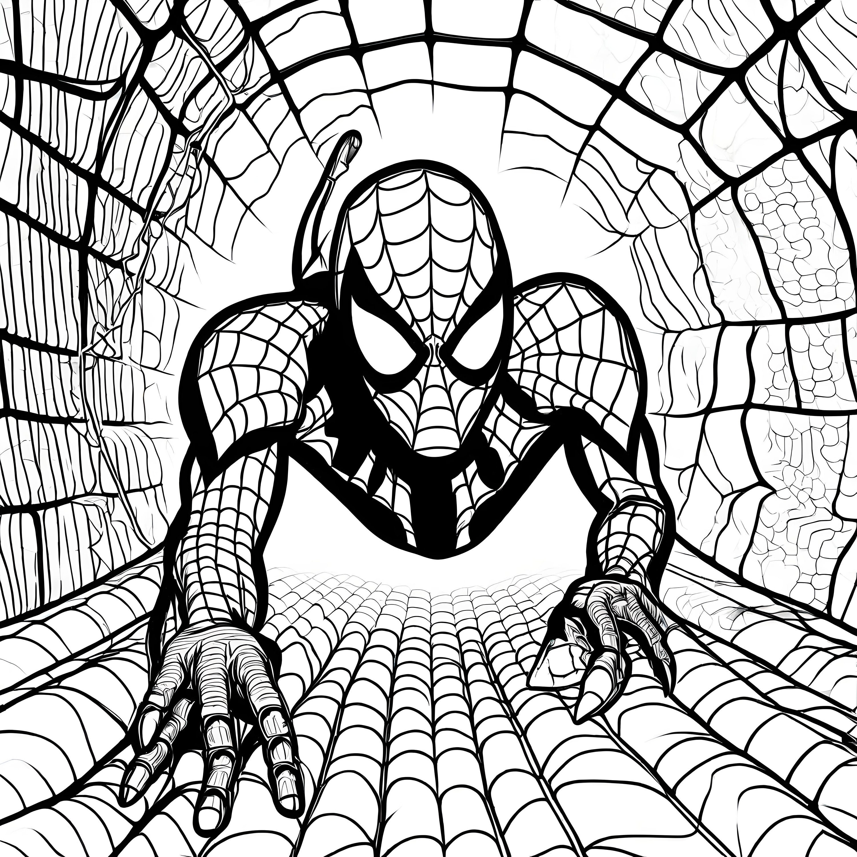Spiderman Coloring Book: +50 Beautiful Designs For All Ages Great