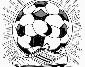 Football Coloring Book Pages 31 TOP PAGES Soccer Coloring Pages - Soccer Printable Coloring