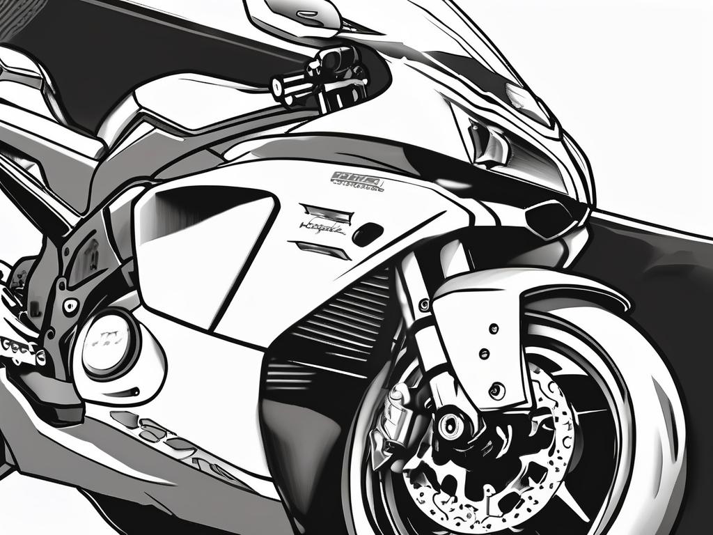 バイクの塗り絵 34 トップページ ハーレーダビッドソン スポーツ