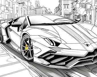 Lamborghini Coloring Pages 21 TOP PAGES Lamborghini Aventador Lamborghini Urus Lamborghini Diablo Lamborghini Gallardo