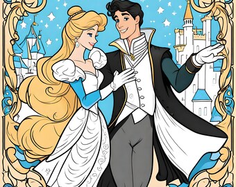 Cinderella Coloring Pages 28 Pages Premium For Kids