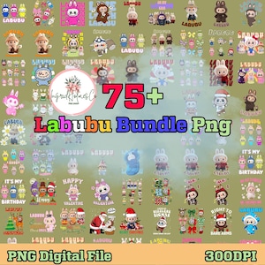 75+ Labubu Design PNG Bundle PNG |Kawaii Cute Digital Stickers |cute labubu png | labubu figures Art| labubu download | Labubu PNG Clipart