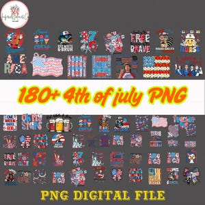 180+ 4th of July Bundle Png, 4th of July Png, Fourth Of July Png, USA Png, America Bundle Png, Independence Day, American Flag Png, Bundle