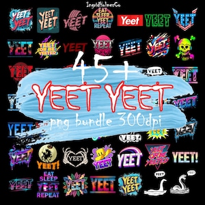 25+ Design Yeet Yeet PNG Bundle, Yeet Png, WrestleMania Collage Digital Design, Digital Download Wrestling Fan Art, Digital Download