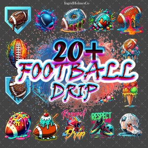 20+Football Drip PNG, Ice Cream Drip, Respect The Drip, Football Mama, American Boy png, Game Day Football, Sports Team PNG