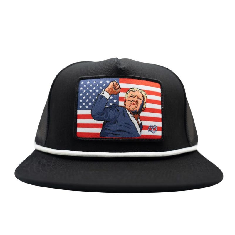 Casquette De Baseball Brodée À La Mode Trump 2024 Avec Sangle Réglable