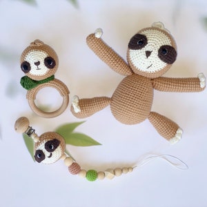 Amigurumi Crochet Cotton Toy Baby’s First Organic Toy