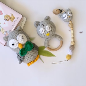 Amigurumi Crochet Cotton Toy Baby’s First Organic Toy
