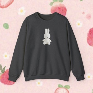 Miffy Plush Adult Crewneck, Unisex Heavy Blend™ Crewneck Sweatshirt | Miffy Hoodie, Miffy Sweatshirt, Miffy Clothes, Miffy Stuffed Animal