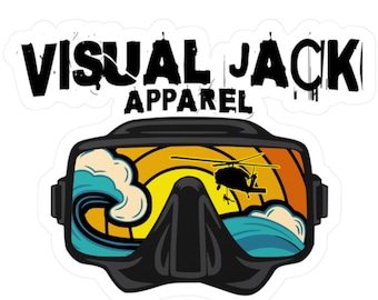 Pegatina gafas Visual Jack