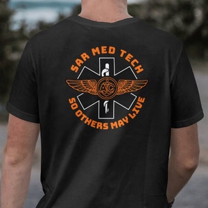 SAR Med Tech Shirt, Visual Jack Search and Rescue Shirt