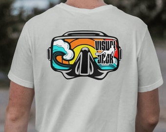 Camisa con máscara de nadador de rescate, camisa con máscara Visual Jack