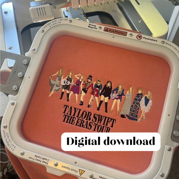 Embroidery Taylor Swifts Etsy