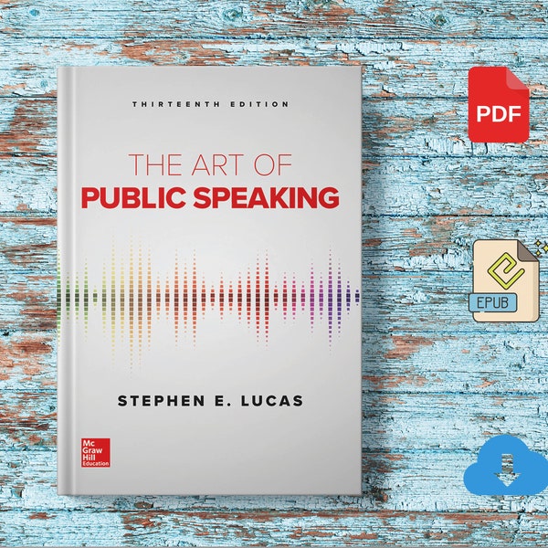 The Art of Public Speaking 13th Edition - Etsy