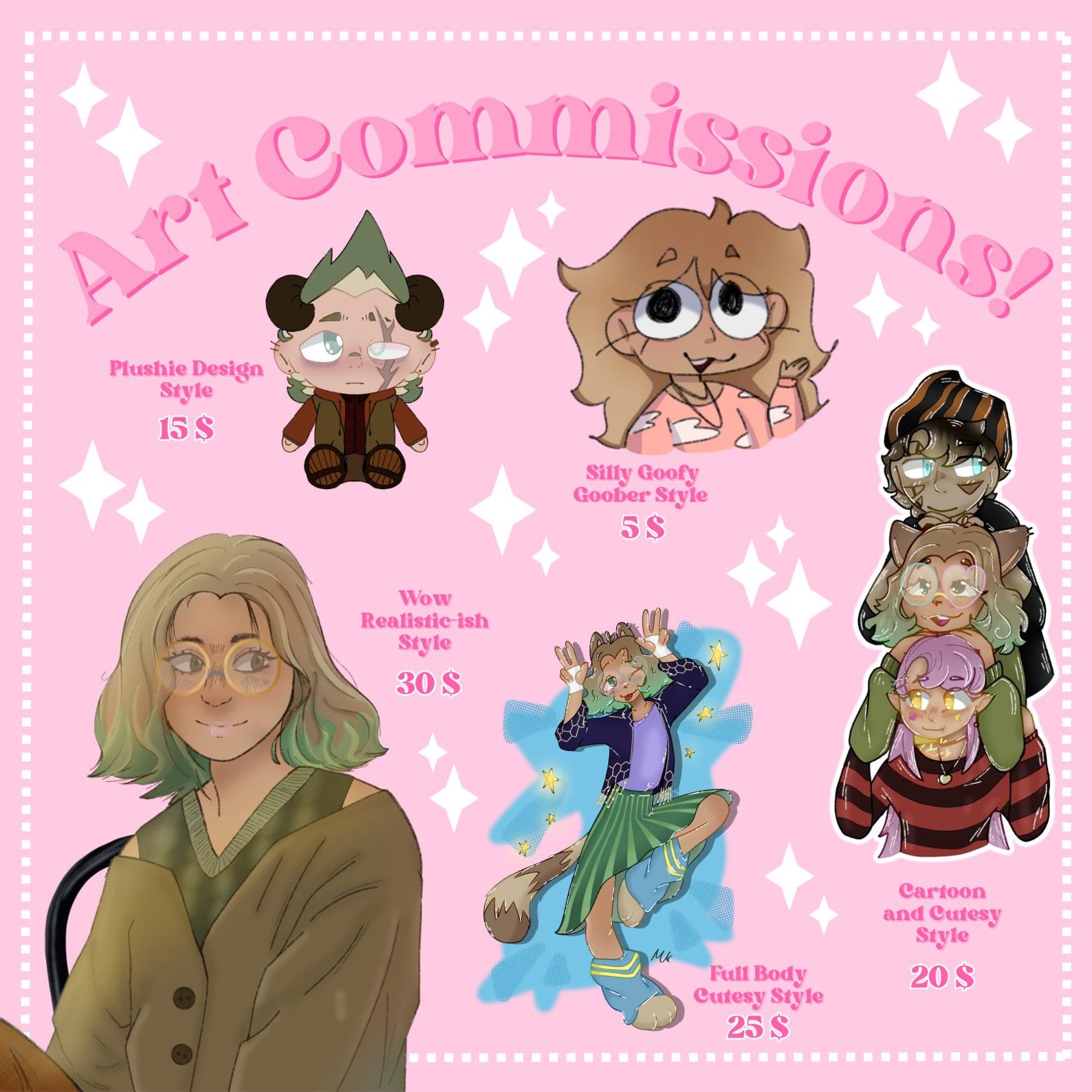Full Art File Art Commissions - Custom Digital Art File - Etsy