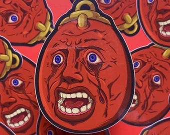 Crimson Behelit Sticker