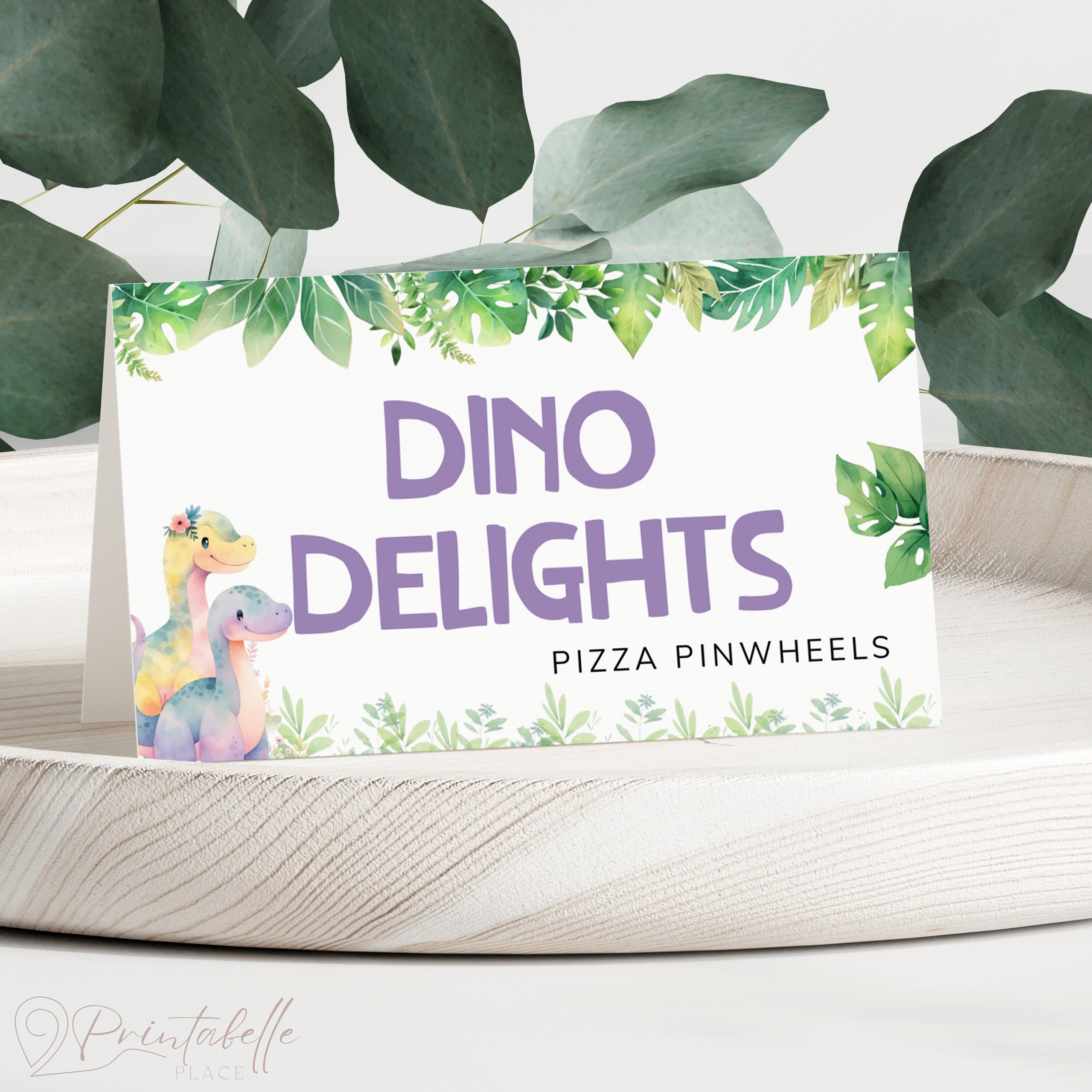 Dinosaur Baby Shower Food Labels, Dino Buffet Cards, Mamasaurus T-rex ...