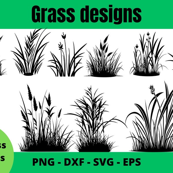Botanical Grass 20 Icons Download Vectors SVG PNG EPS