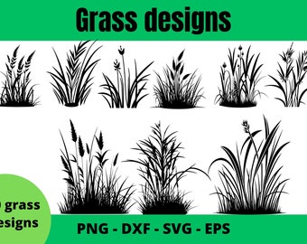 Botanisches Gras 20 Icons Download Vektoren SVG PNG EPS