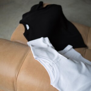 Black Essential Cotton T-shirt image 5