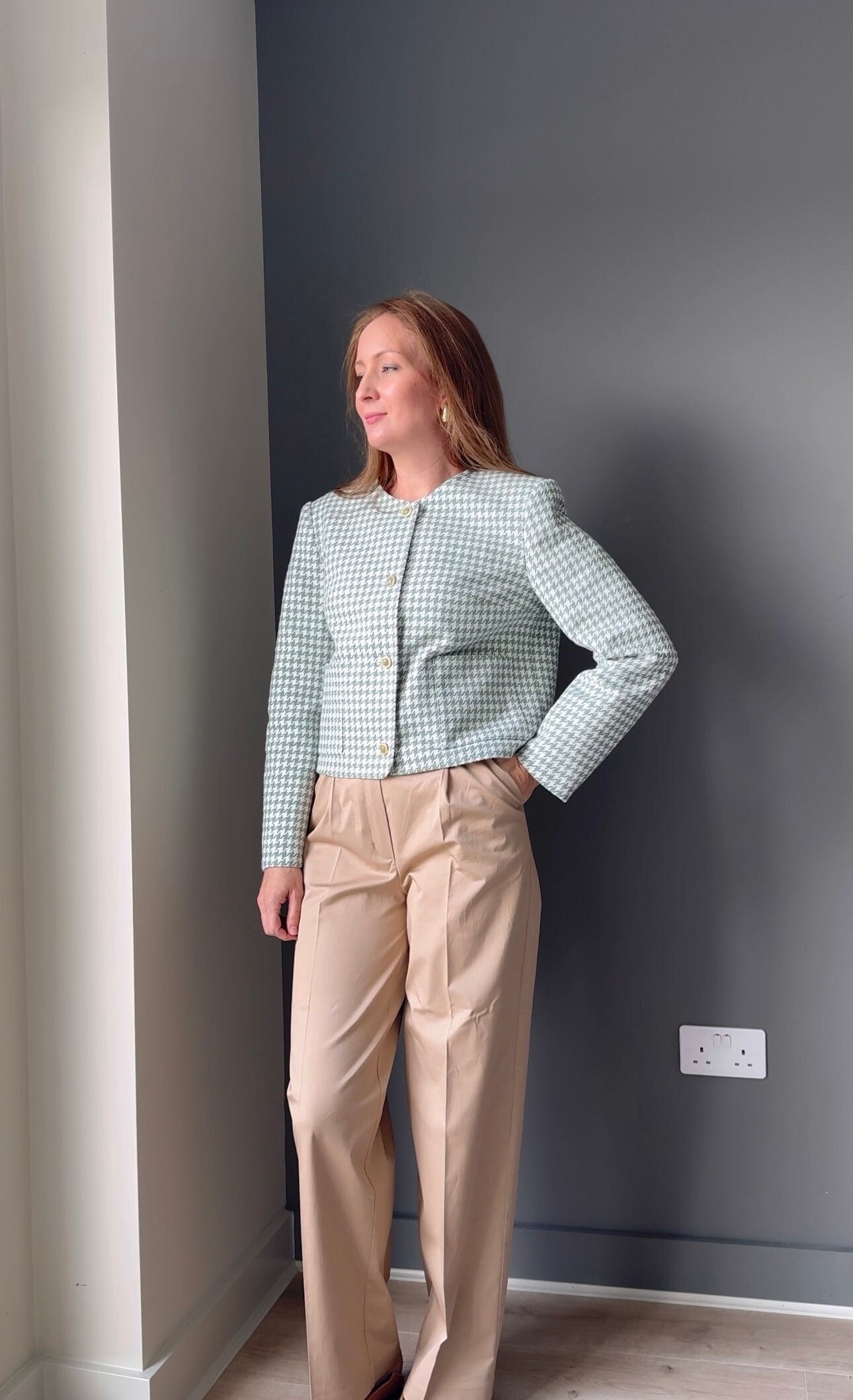 Tansy Tweed Blazer Dress