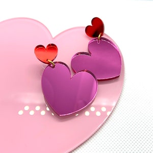 Fancy Hearts Valentine’s Day Earrings