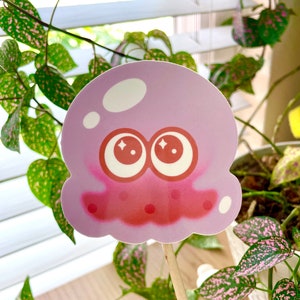 Splatoon Gummy Inkling + Octoling Vinyl Sticker - Etsy