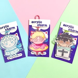 Trigun Acrylic Charm - Vash Nai Wolfwood
