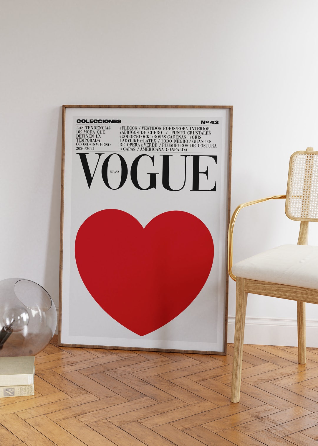 Vogue Poster, Digitaldrucke Download Trendy, Vogue Prints, Vogue