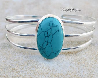 Bracciale in turchese in argento sterling Navajo in vendita su Italia