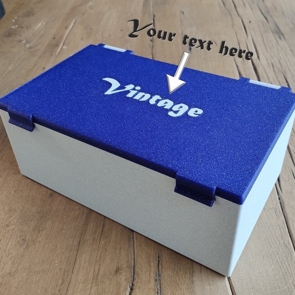 Magic Cube Box | 800+ cards | 360 card cube | Personalized Text | Compact Sturdy Trading Card Box | Basic Land Slots | Multiple colors