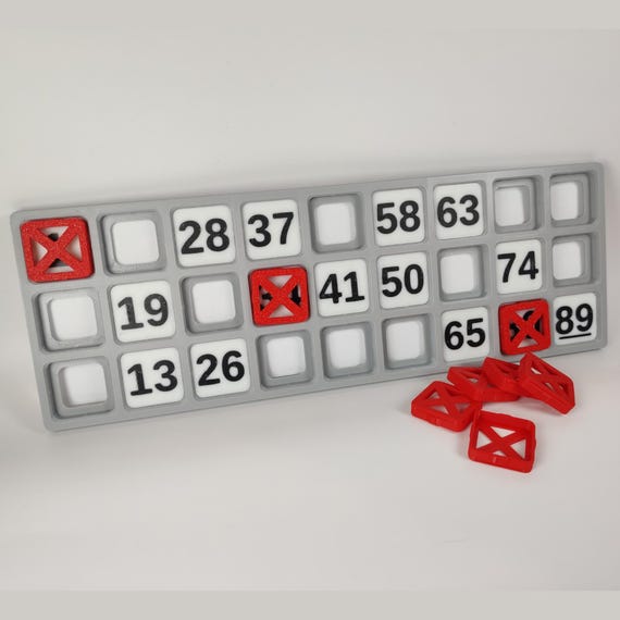 Braille Bingo Cards Braille Bingo Card Vision Forward
