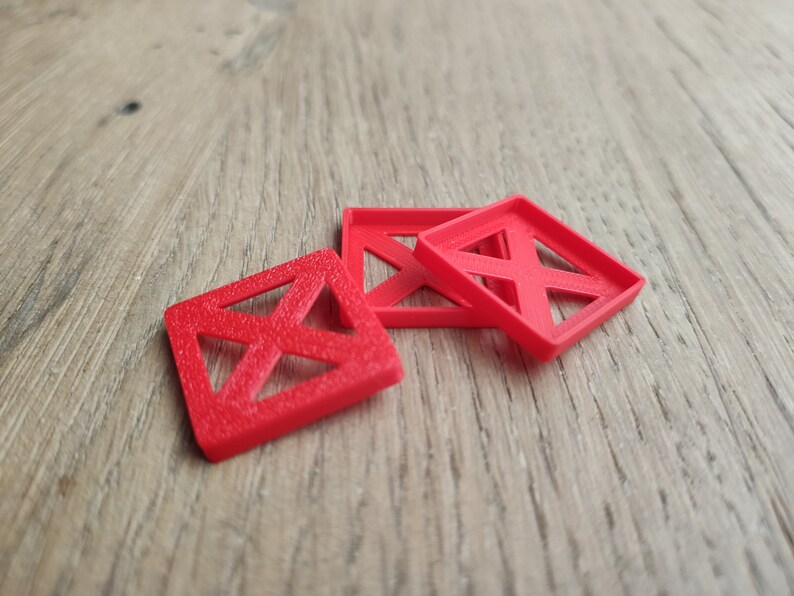 Braille Bingo Card 5x5 3D Printed Tactile Modular Design Enhanced