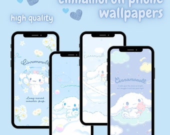 cute puppy cute bunny phone wallpaper high quality kawaii puppy cute puppy s-anrio c-innamoroll 4pcs