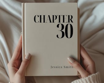30th Birthday Gift New Chapter 30 Journal Custom Birthday Journal thirty Year Notebook Personalized