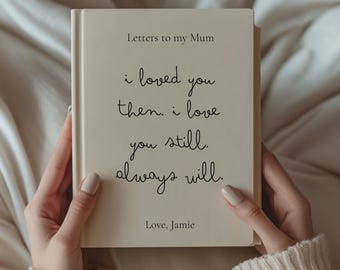 Benutzerdefinierte Trauer Journal Geschenk Gedenkgeschenk Journal Verlust von Mama Trauer Notebook Mama Gedenkgeschenk Mama Erinnerung Andenken für trauernde Sympathie
