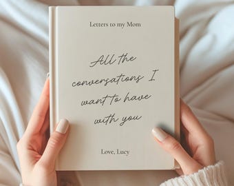 Custom Grief Journal Gift for Support memorial Loss of Mom Dad Grief Notebook Bereaving Mum Passing Away Remembrance Grieving Sympathy Gift