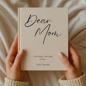 Diario de duelo personalizado Regalo conmemorativo Diario Pérdida de mamá Cuaderno de duelo Regalo conmemorativo para mamá Recuerdo de mamá Recuerdo para expresar simpatía por el duelo