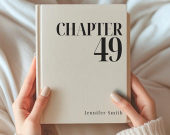 Geschenk zum 49. Geburtstag: Neues Kapitel – Tagebuch mit personalisiertem Geburtstags-Notizbuch. Personalisiertes Notizbuch für den 49. Geburtstag – ein neues Kapitel beginnt. Geschenk für sie.