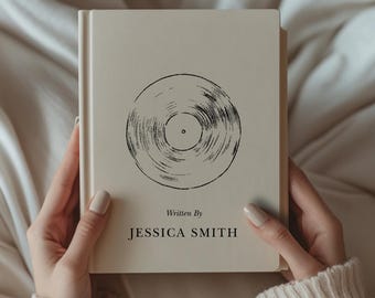 Custom Lyric Musical Notebook Songwriter Journal Song Writing Notebook Musical Junk Song Writing Personalized Lyricist Songwriters Book