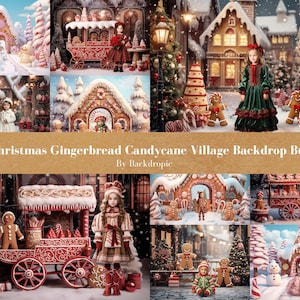 20 Lebkuchen Digitaler Hintergrund Weihnachten Digitaler Hintergrund Weihnachtskulisse Digital Download Fotografie Overlays für Neugeborene Baby Kinder