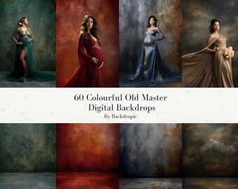 60 Old Master Grunge Background Digital Backdrop Studio Portrait Maternity Digital Background Wedding Backdrop Graduation Backdrop Overlay
