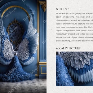 19 Digital Backdrops Digital Angel Wings Background Maternity Digital ...