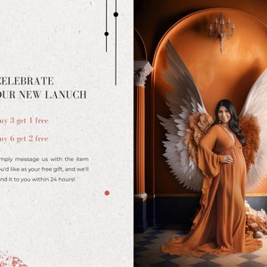 19 Digital Backdrops Digital Angel Wings Background Maternity Digital ...