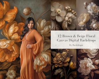 Floral Fine Art Textures Floral Digital Backdrop Maternity Backdrop Overlays Photography Digital Background Overlays Photoshop Textures