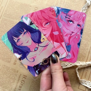 Genshin - Yae, Raiden, Kokomi - ¡Fotocard estilo kpop!