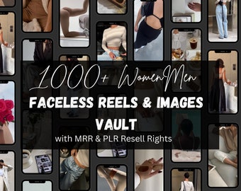 1000 Aesthetic Video Reels ,Luxury Boss Babe, Instagram Story, DFY Instagram Video Templates, Master Resell Rights And Private Label Rights