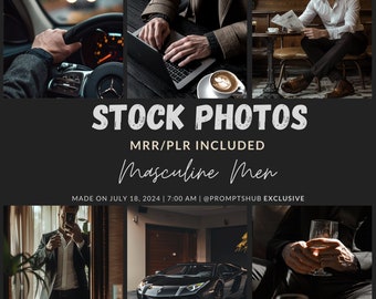 Fotos de stock de lujo para hombres: Imágenes de estilo de vida sin rostro (MRR y PLR)